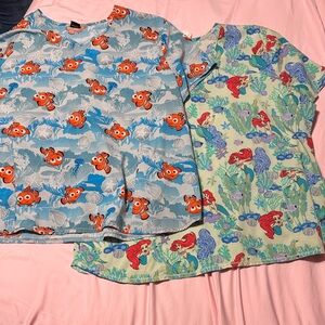 Disney Character Print T-Shirts